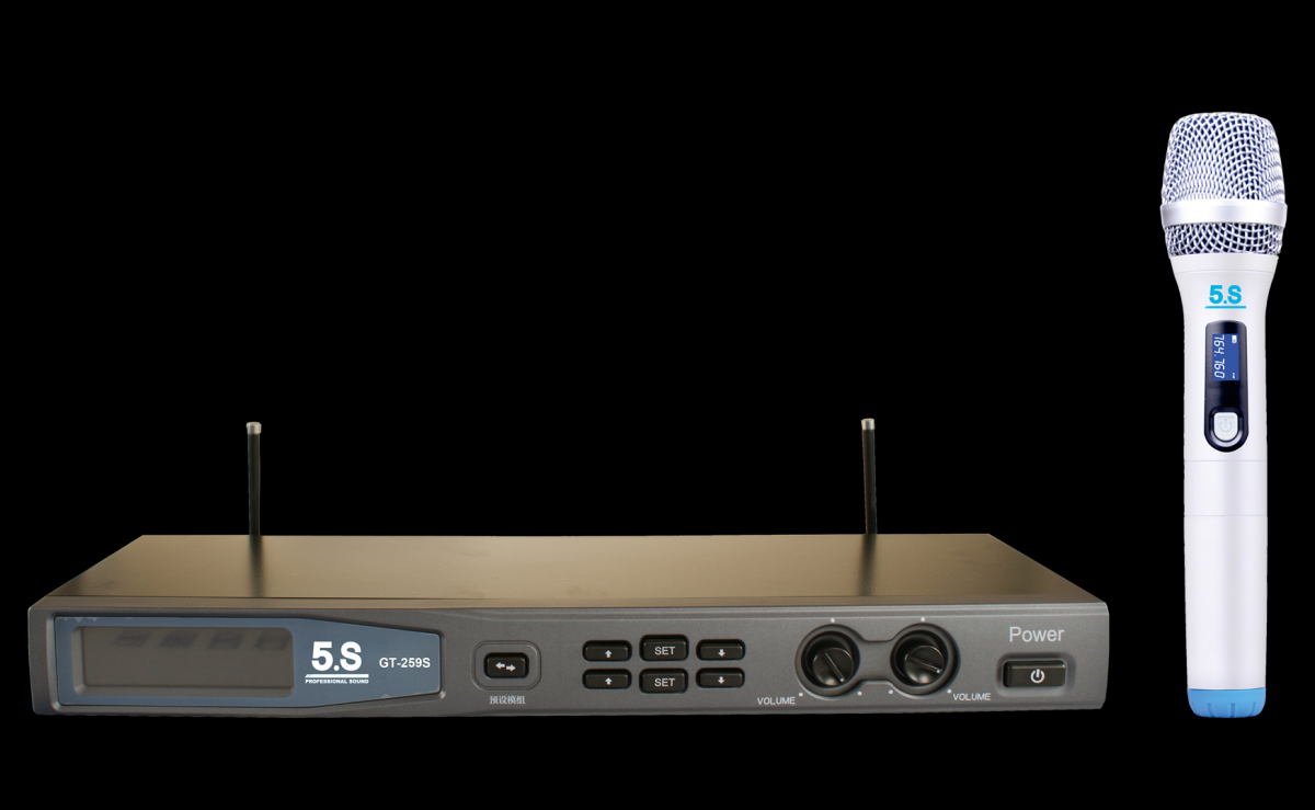  江苏专业话筒5.S Audio GT-259S专业无线麦克风