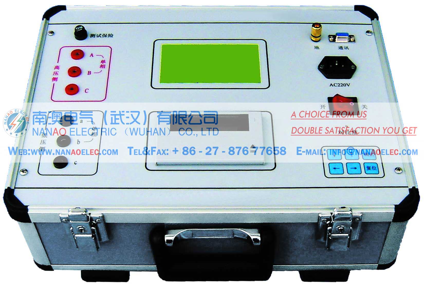 南澳电气NABZ全自动变比组别测试仪