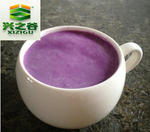 淮山芝麻紫薯粉