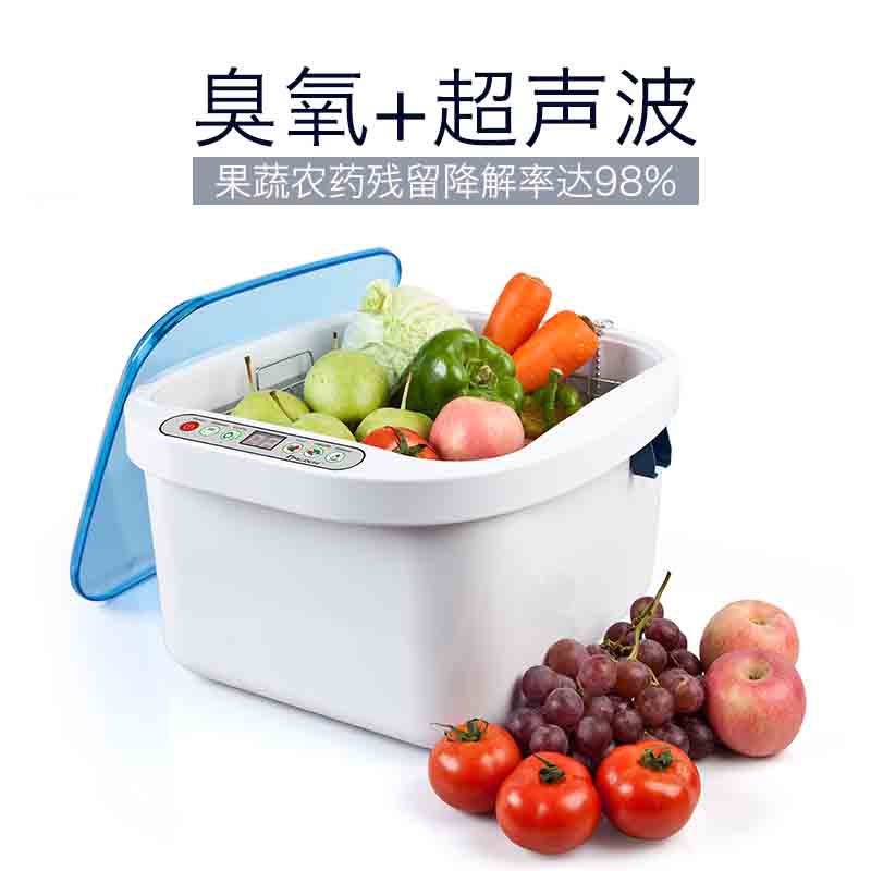 家用水果蔬菜清洗机洗菜机全自动超声波活氧消毒杀菌臭氧解毒机