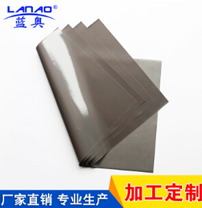 各种永磁材料 方形橡胶磁铁 强力磁橡塑磁片 生产供应