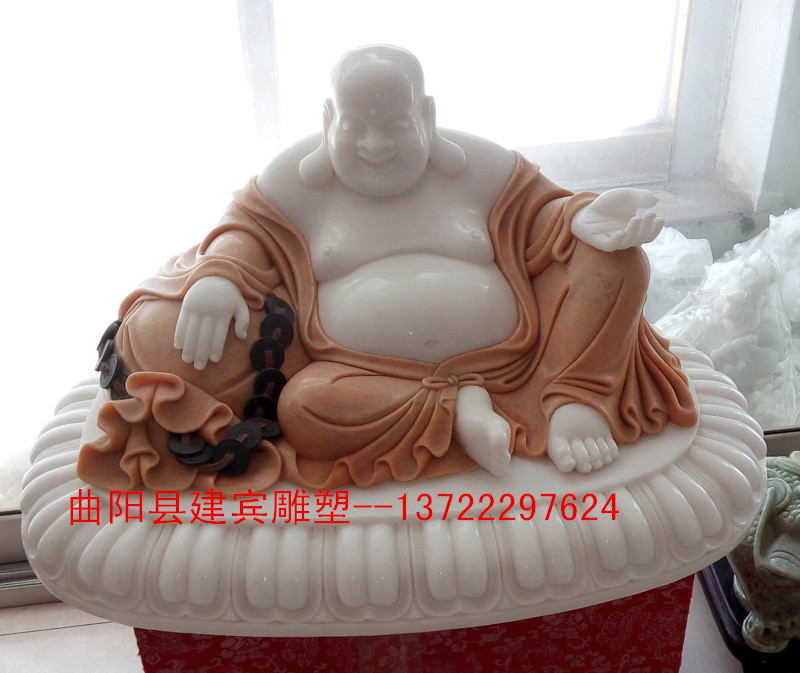 石雕弥勒佛，石雕笑和尚，弥勒佛雕像