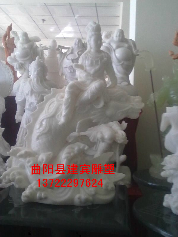 石雕观音汉白玉观音