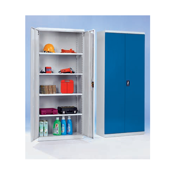 车间物料通用双开门储物柜零件盒置物柜安全锁钢制零件柜可订制
