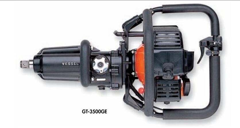  日本VESSEL汽油发动机扳手GT-3500GE铁路专用扳手