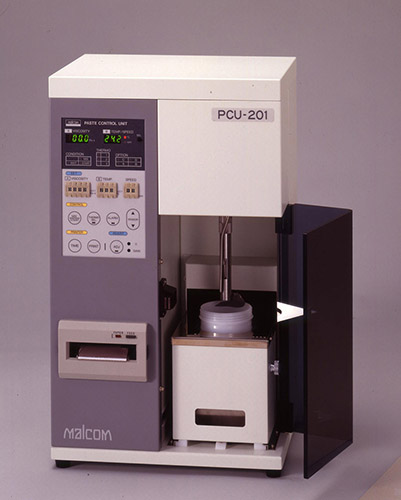 马康MALCOM锡膏粘度计PCU-201自动锡膏粘度测试仪