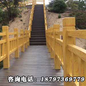 供青海格尔木围栏和玉树仿木围栏工程