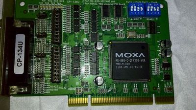 MOXA CP134U经济型工业通信RS422 485多串口卡