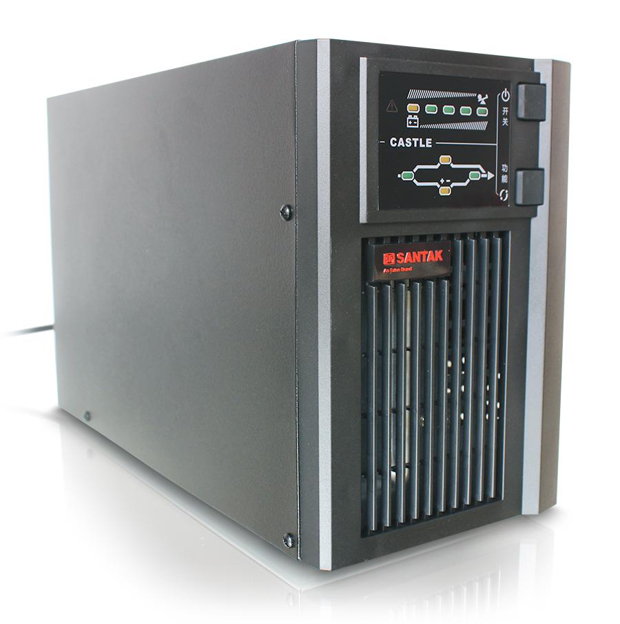 SANTAK 山特UPS电源C1KS 1KS 800W 1KVA 在线式UPS不间断电源