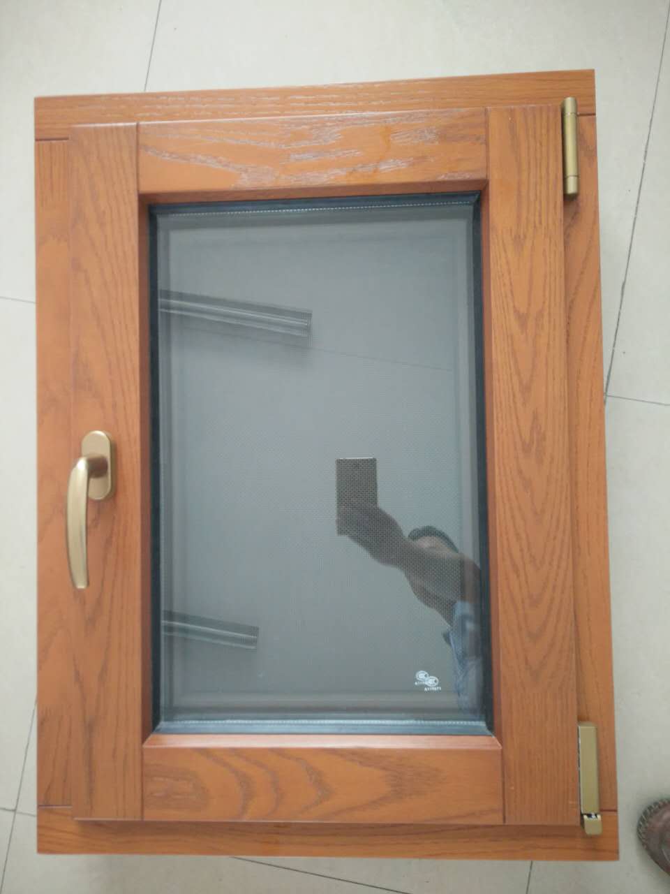 贝科利尔80系列铝包木内开内倒窗高端门窗