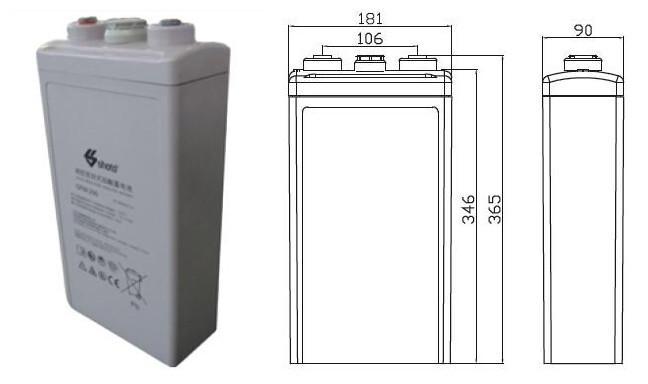 双登蓄电池2V500AH塔式专用蓄电池