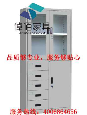 北京钢制文件柜文件整理柜 倬佰钢制柜更衣柜储物柜