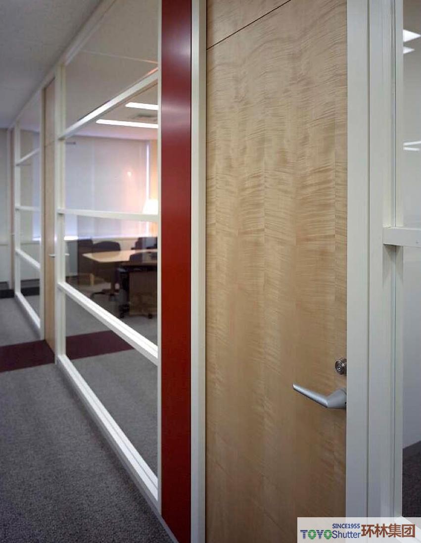 组合式钢质办公隔断墙,办公室玻璃隔断,办公室装修隔断墙,机房彩钢板