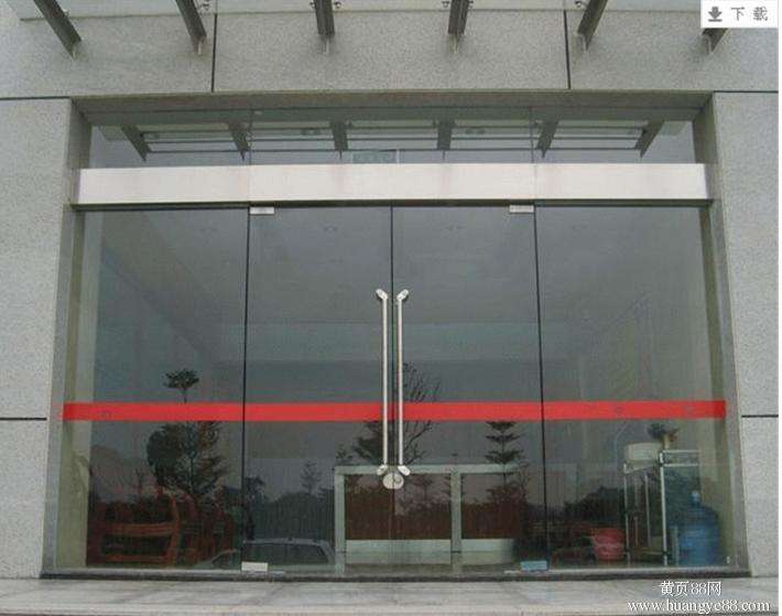 国贸安装玻璃门朝阳区安装自动门