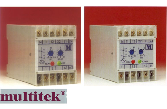 英国Multitek相序保护继电器M200-V33C