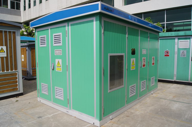 广东紫光电气销售成套箱式变电站 智能箱变结构紧凑