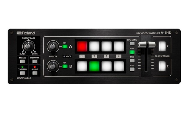 Roland/罗兰 V-1HD 高品质4通道便携式视频切换器 V1HD