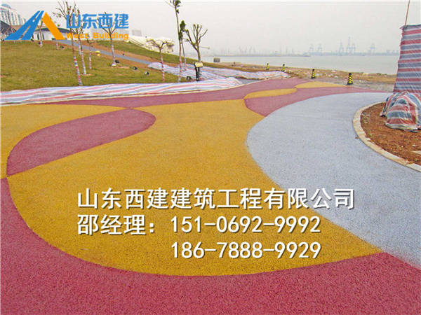 新疆彩色透水混凝土路面-昌吉州C20透水混凝土配合比