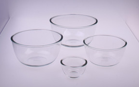山东鑫瑞经贸有限公司自产自销各款玻璃沙拉碗，水晶碗