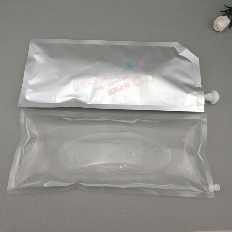 墨水袋吸嘴袋生产厂家 耐腐蚀1L枕形墨汁铝箔袋 2KG碳粉自立包装袋