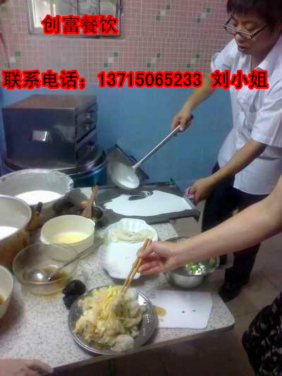 深圳创富早餐班培训，早餐石磨肠粉米浆技术培训
