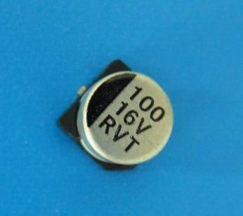 贴片电解电容100UF16V/RVT1C101M0605