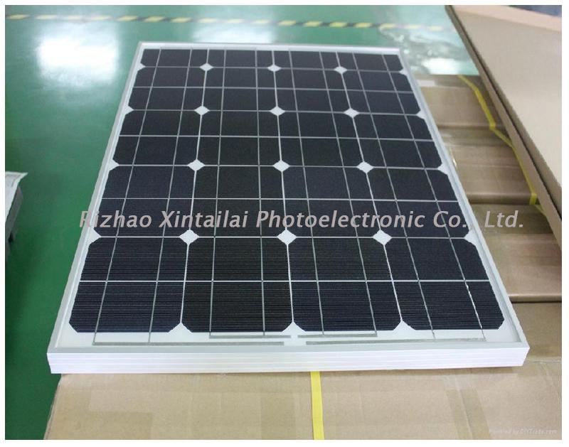 70W单晶太阳能电池板充蓄电池专用