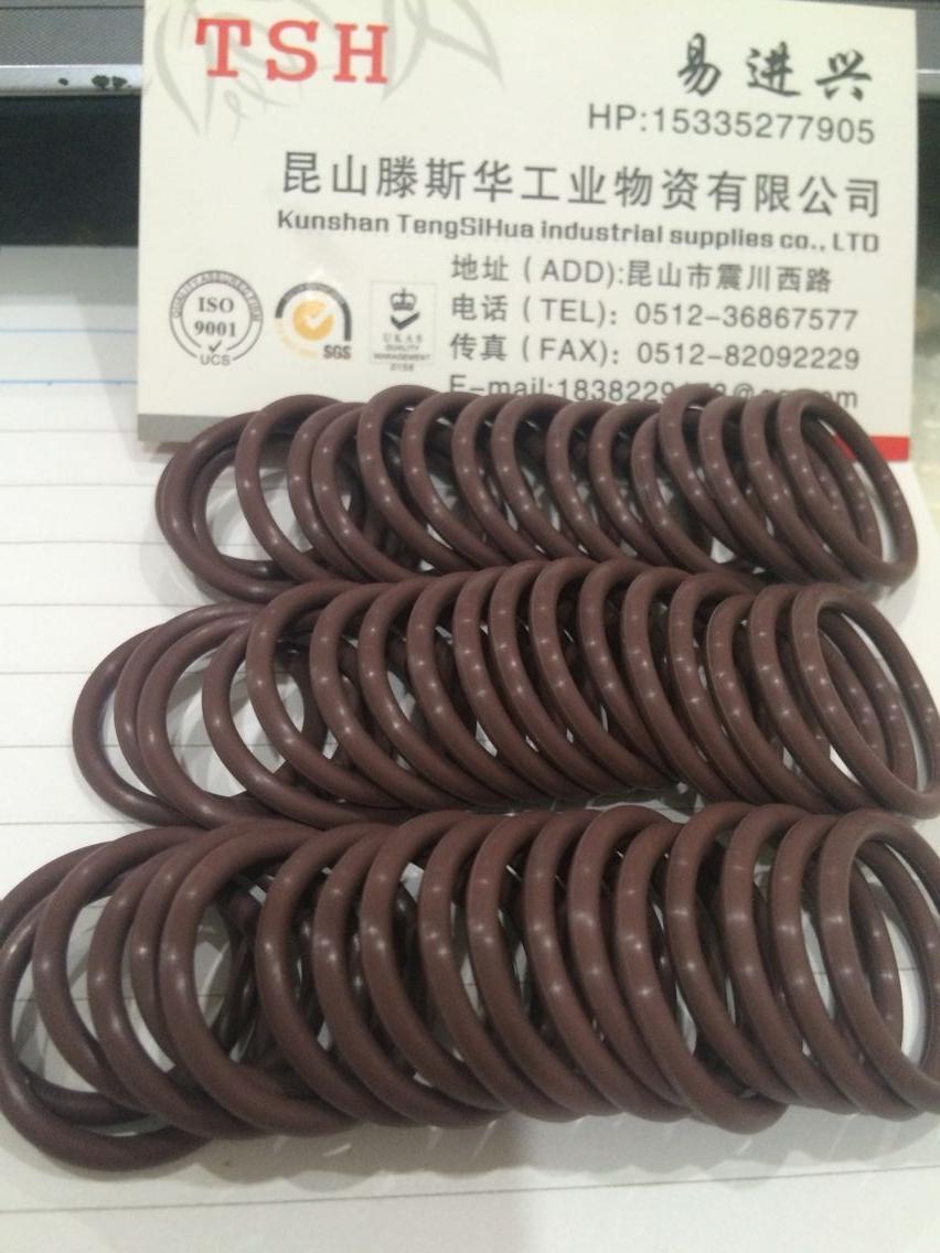 耐高温氟胶O型密封圈 进口全包氟O型密封圈