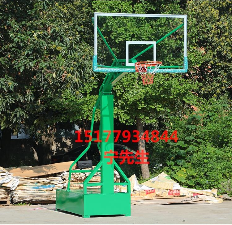 广西南宁篮球架社区户外移动式篮球架南宁篮球架厂家