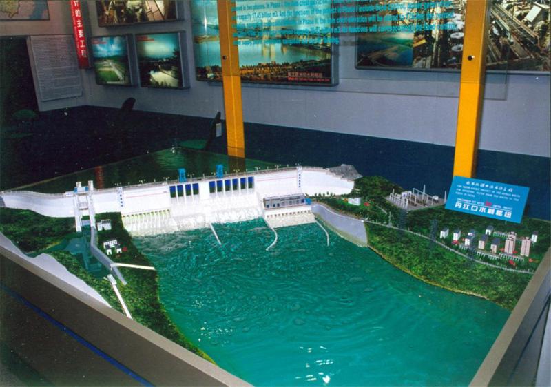轴流式水泵站动态演示模型