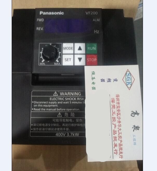 AVF200-0374全新原装松下变频器400V3.7KW VF200  VF100