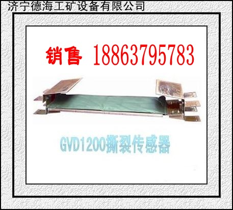 要买好机械请选济宁德海牌GVD1200矿用撕裂传感器