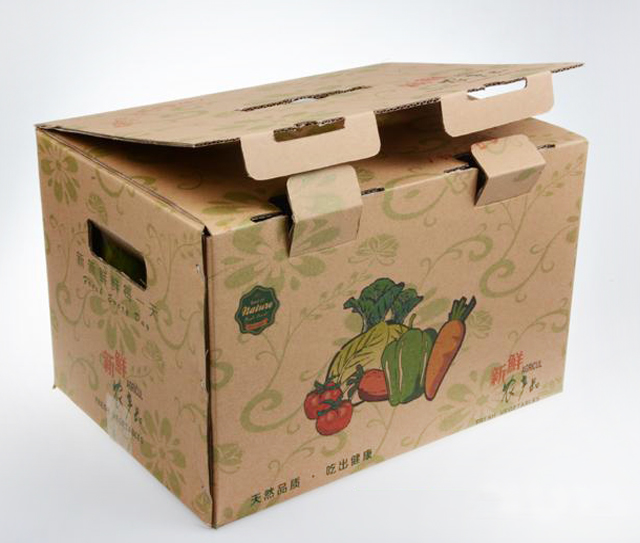 山东铁盒包装厂家供应五层瓦楞水果纸箱包装