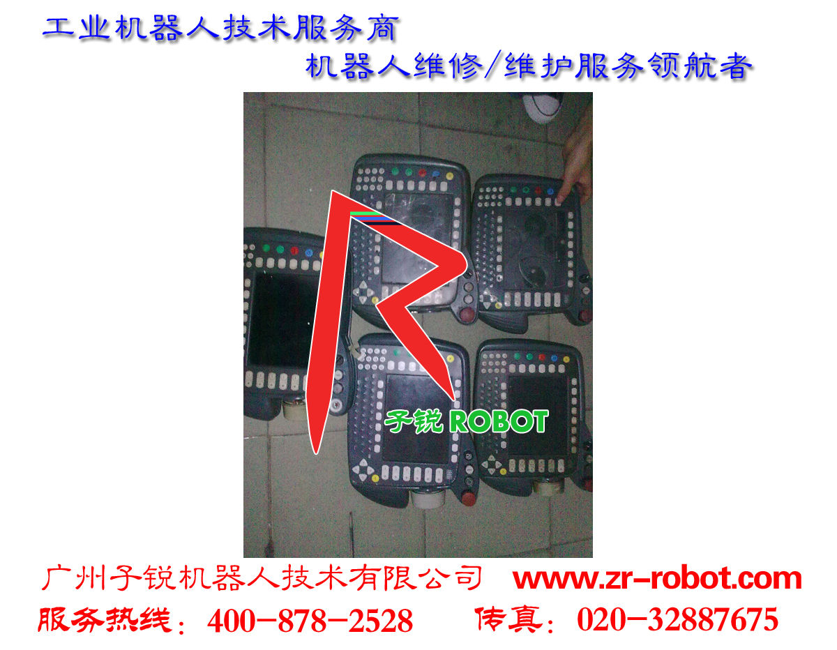 库卡机器人KRC4示教器花屏维修