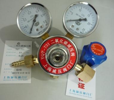YQT-731二氧化碳减压阀  减压器 调节器 调节阀 上海繁瑞
