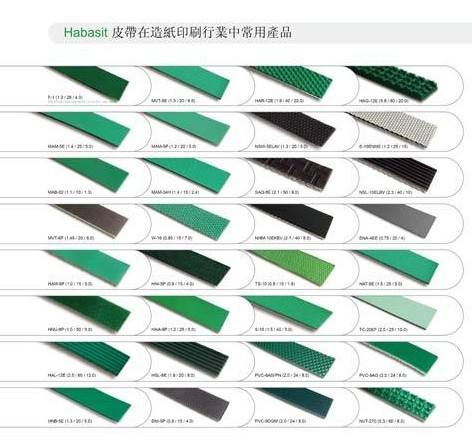 Habasit哈伯斯特XVT-1833高負載輸送帶参数和应用