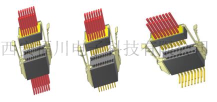 J103系列搭扣锁紧矩形电连接器