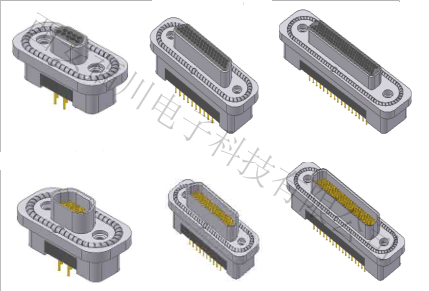 J30JH系列微型矩形电连接器