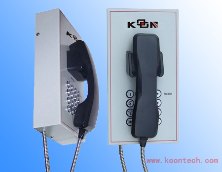 昆仑KNZD-05免拨电话机,银行客服电话机，监狱电话机