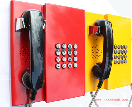 昆仑knzd-31紧急求助电话机，银行客服专用电话机,自动拨号功能电话机