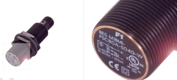 订购码: BES0453感应式衰减系数1传感器 BES M18MI-PSC80A-S04G-W12