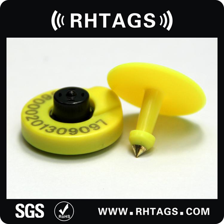 RFID动物耳标 RFID猪耳标 动物标签 电子羊耳标