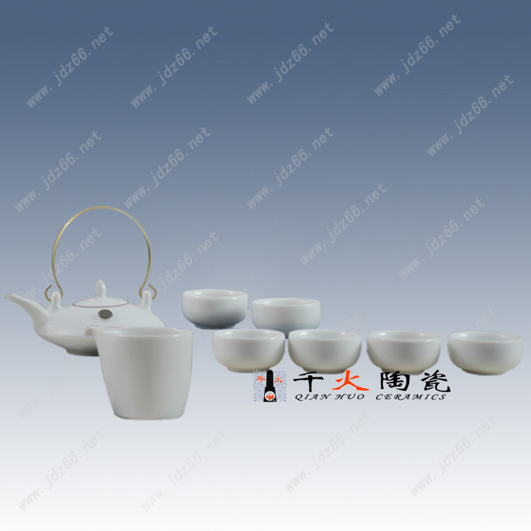 景德镇手绘陶瓷茶具套装批发价格高档礼品茶具套装图片