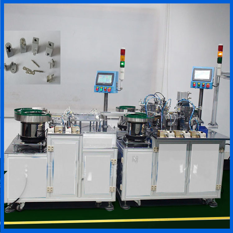 兴拓自动化厂家供应DC插座自动组装机 插拔式自动组装机