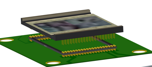 DALSA(E2V)图像传感器EV76C660配套CMOS插座，ANDON图像传感器插座