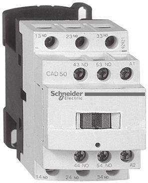 控制继电器CAD50F7施耐德总代理批发价格