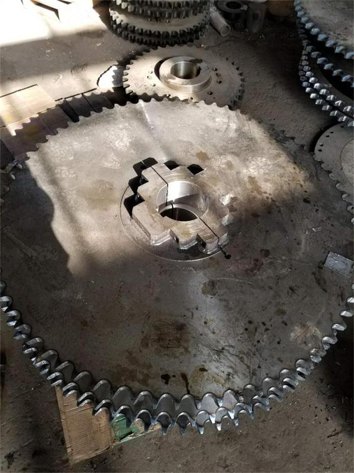 废钢破碎生产线专用链轮齿轮