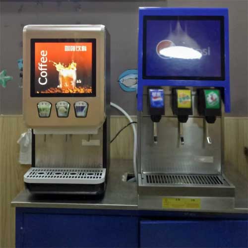 长治可乐机-三阀可乐机汉堡店可乐机