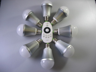 深圳汇铭微供应LED调光调色温 2.4G球泡灯控制方案