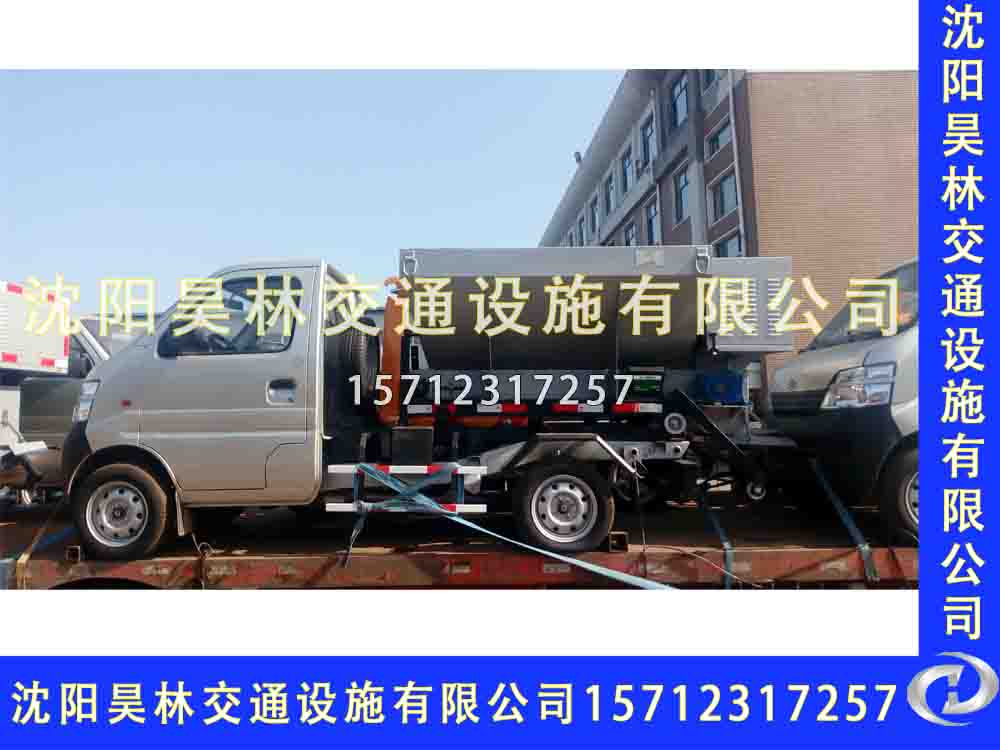 昊林5020XX 不锈钢/铁皮压缩车厢可卸式垃圾车或撒布车（可替换）